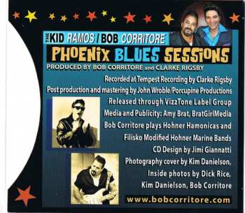 CD Bob Corritore: The Kid Ramos / Bob Corritore Phoenix Blues Sessions