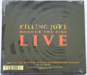 2CD/DVD/Caja/Blu-ray Killing Joke: Honour The Fire Live LTD