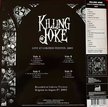 2LP/DVD Killing Joke: Live At Lokerse Feesten, 2003 CLR | DLX | LTD