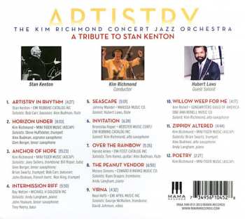 CD Kim Richmond Concert Jazz Orchestra: Artistry (A Tribute To Stan Kenton)