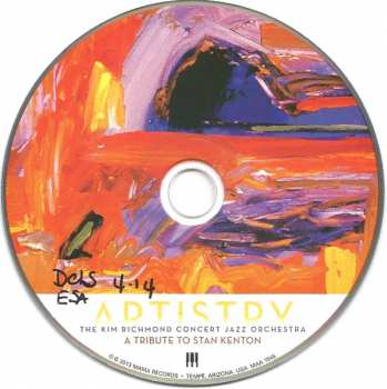 CD Kim Richmond Concert Jazz Orchestra: Artistry (A Tribute To Stan Kenton)