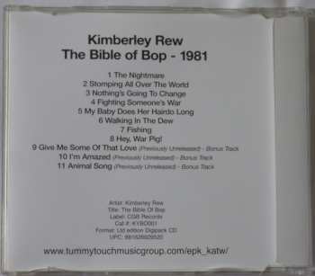 CD Kimberley Rew: The Bible Of Bop - 1981