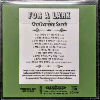 LP/CD King Champion Sounds: For A Lark CLR