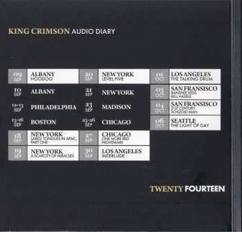 5CD/Caja King Crimson: Audio Diary 2014-2018