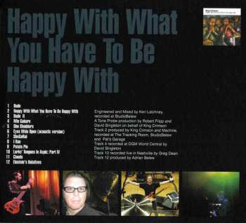 3CD King Crimson: Happy With What You Have To Be Happy With • Level Five • Elektrik (Live In Japan, 2003)