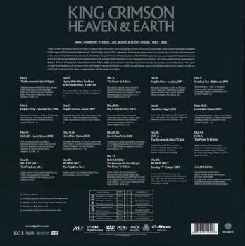 18CD/2DVD/Caja/4Blu-ray King Crimson: Heaven & Earth LTD