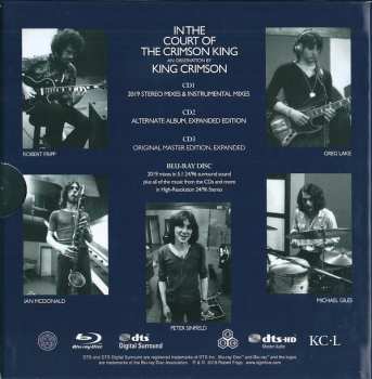 3CD/Caja/Blu-ray King Crimson: In The Court Of The Crimson King (An Observation By King Crimson) DLX