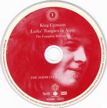 13CD/DVD/Caja/Blu-ray King Crimson: Larks' Tongues In Aspic (The Complete Recordings) LTD