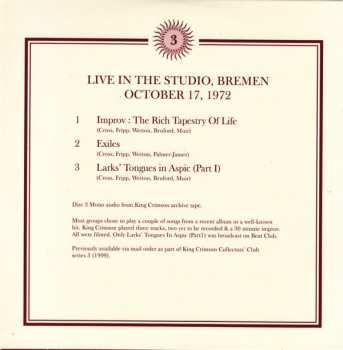 13CD/DVD/Caja/Blu-ray King Crimson: Larks' Tongues In Aspic (The Complete Recordings) LTD