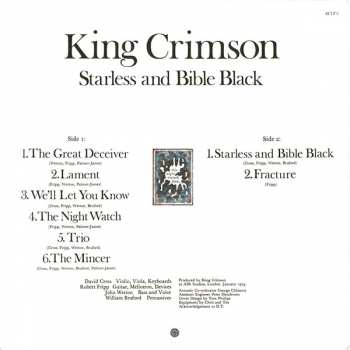 LP King Crimson: Starless And Bible Black