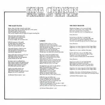 LP King Crimson: Starless And Bible Black