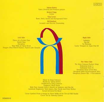 CD King Crimson: Three Of A Perfect Pair