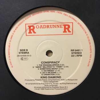 LP King Diamond: Conspiracy