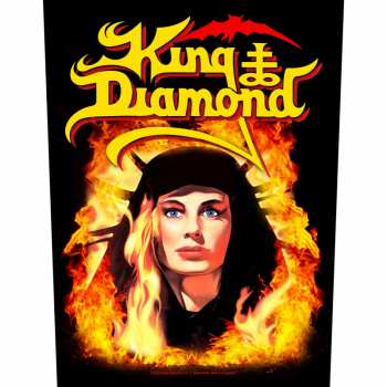 Merch King Diamond: Aplicación en la espalda Fatal Portrait 