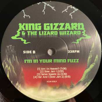 LP King Gizzard And The Lizard Wizard: I'm In Your Mind Fuzz