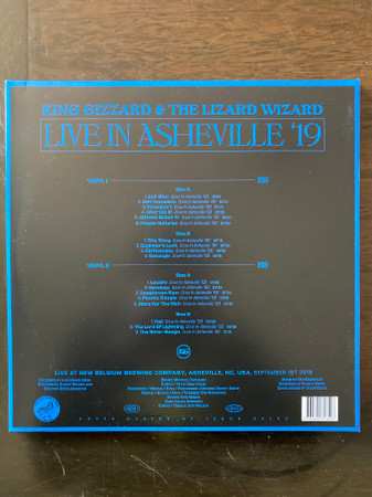 2LP King Gizzard And The Lizard Wizard: Live In Asheville ‘19 LTD
