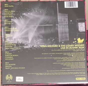 4LP/Caja King Gizzard And The Lizard Wizard: Live In Austin '24 LTD | NUM | CLR