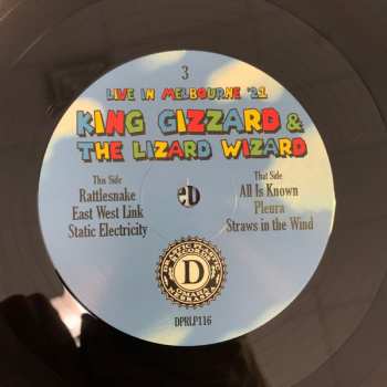 3LP King Gizzard And The Lizard Wizard: Live In Melbourne '21 LTD
