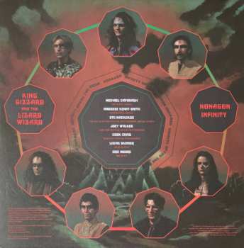 LP King Gizzard And The Lizard Wizard: Nonagon Infinity  CLR | LTD