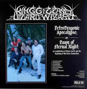 2LP King Gizzard And The Lizard Wizard: Petrodragonic Apocalypse; Or, Dawn Of Eternal Night: An Annihilation Of Planet Earth And The Beginning Of Merciless Damnation