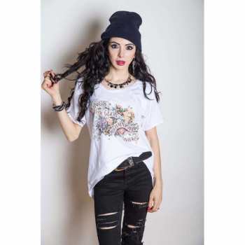 Merch Kings Of Leon: Mujeres Camiseta Flowers 