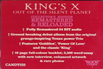 CD King's X: Out Of The Silent Planet