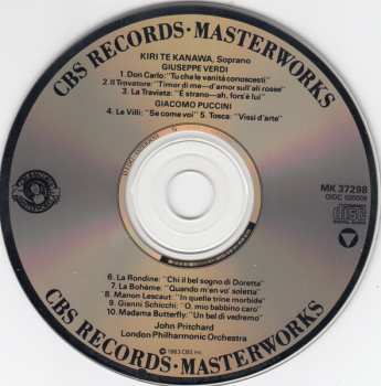 CD Giacomo Puccini: Verdi & Puccini