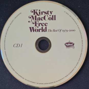 2CD Kirsty MacColl: Free World The Best Of 1979-2000