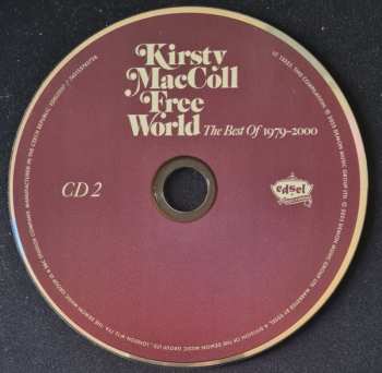 2CD Kirsty MacColl: Free World The Best Of 1979-2000