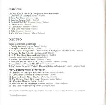 2CD Kiss: Creatures Of The Night 40th Anniversary Remaster DLX | LTD | DIGI