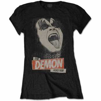Mercancía Kiss: Dámské Tričko The Demon Rock  S