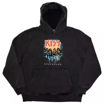 Sudadera Destroyer 3d Logo Kiss
