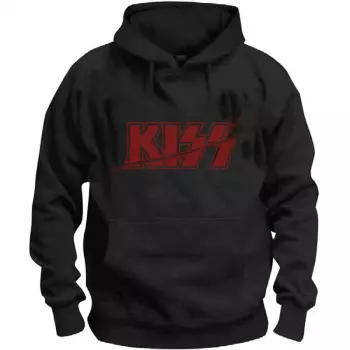 Sudadera Slashed Logo Kiss 