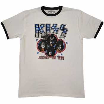 Merch Kiss: Ringer Camiseta Alive In '77