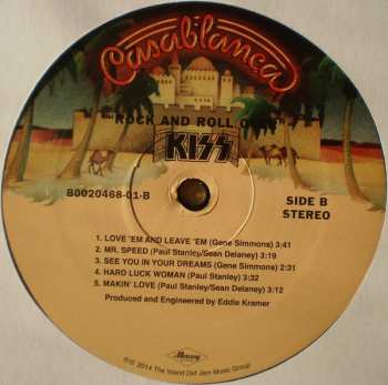 LP Kiss: Rock And Roll Over