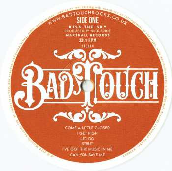 LP Bad Touch: Kiss The Sky CLR
