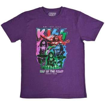 Merch Kiss: Camiseta End Of The Road Colour Pop