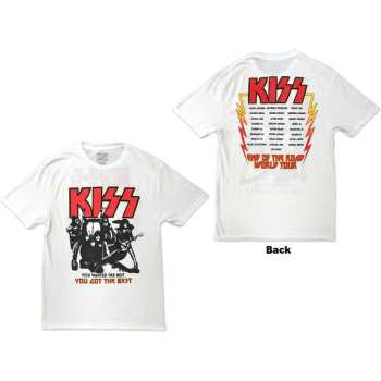 Mercancía Kiss: Kiss Unisex T-shirt: End Of The Road You Got The Best (back Print) (small) S