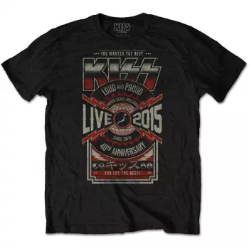 Camiseta Japan Live 2015 