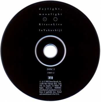 2CD Kitaro: Daylight, Moonlight : Live In Yakushiji