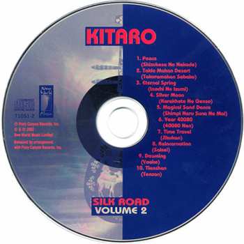 CD Kitaro: Silk Road (Volume 2)