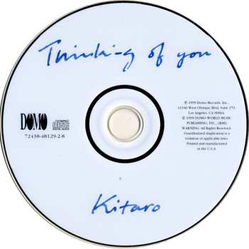 DVD Kitaro: Thinking Of You