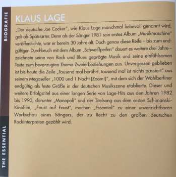 CD Klaus Lage: The Essential
