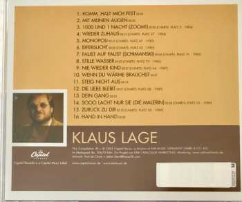 CD Klaus Lage: The Essential