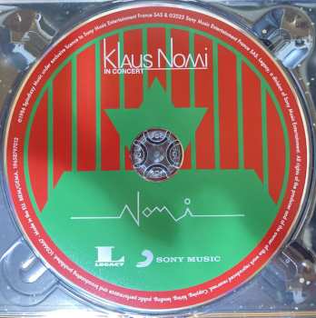 CD Klaus Nomi: In Concert DIGI