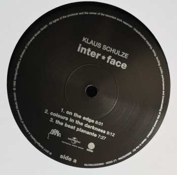 LP Klaus Schulze: Inter * Face