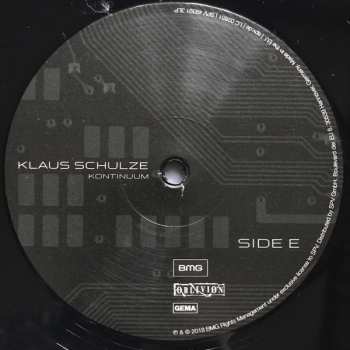 3LP Klaus Schulze: Kontinuum