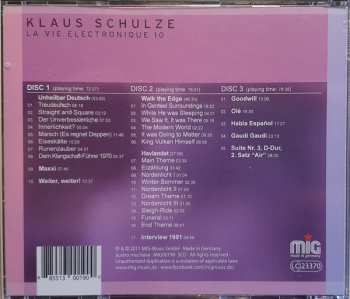 3CD Klaus Schulze: La Vie Electronique 10