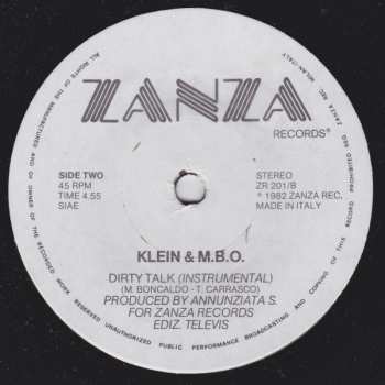 CD Klein & M.B.O.: Dirty Talk
