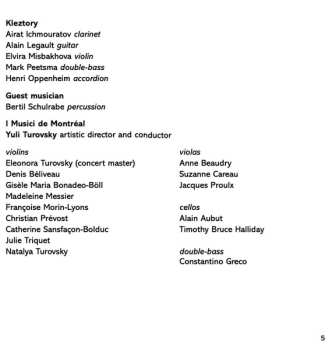 SACD Yuli Turovsky: Klezmer (Premiere Recordings)